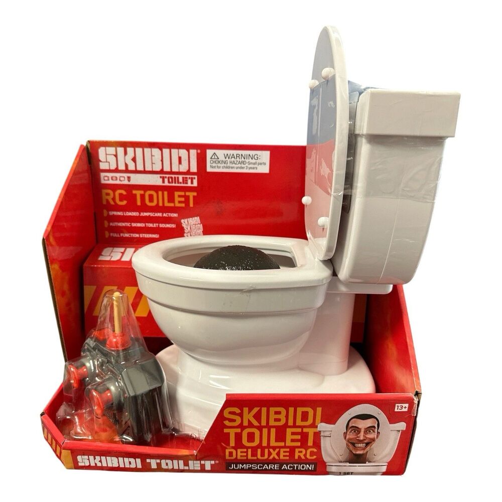 Skibidi Toilet Deluxe Remote Control Vehicle You Tube Craze Officially Licensed